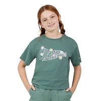 Champion Big Girls Crew Neck Short Sleeve Graphic T-Shirt