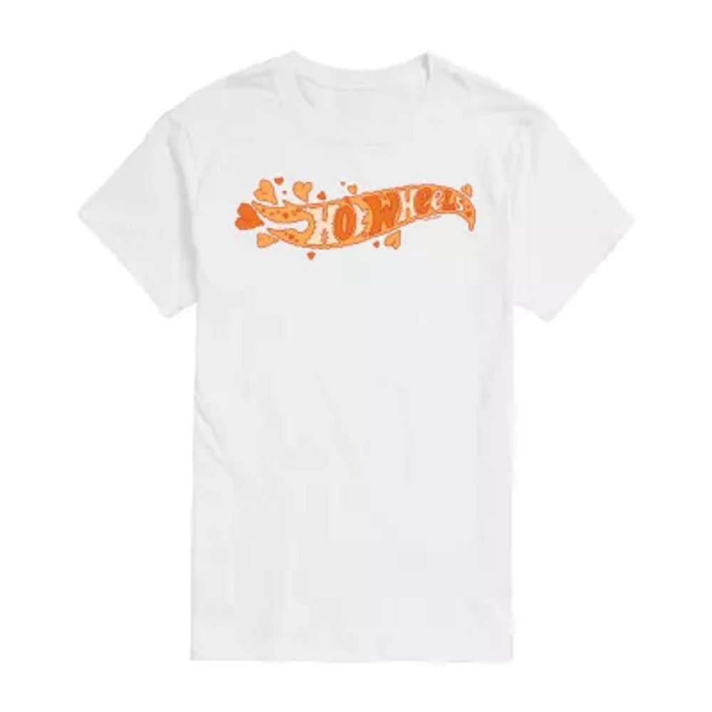 Mens Short Sleeve Hot Wheels Graphic T-Shirt