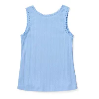 Thereabouts Little & Big Girls Rib Scoop Neck Tank Top