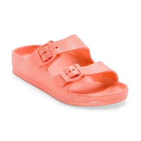 Thereabouts Little Girls Slide Sandals