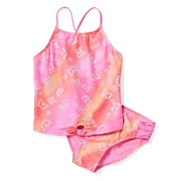 Thereabouts Little & Big Girls Tankini Set