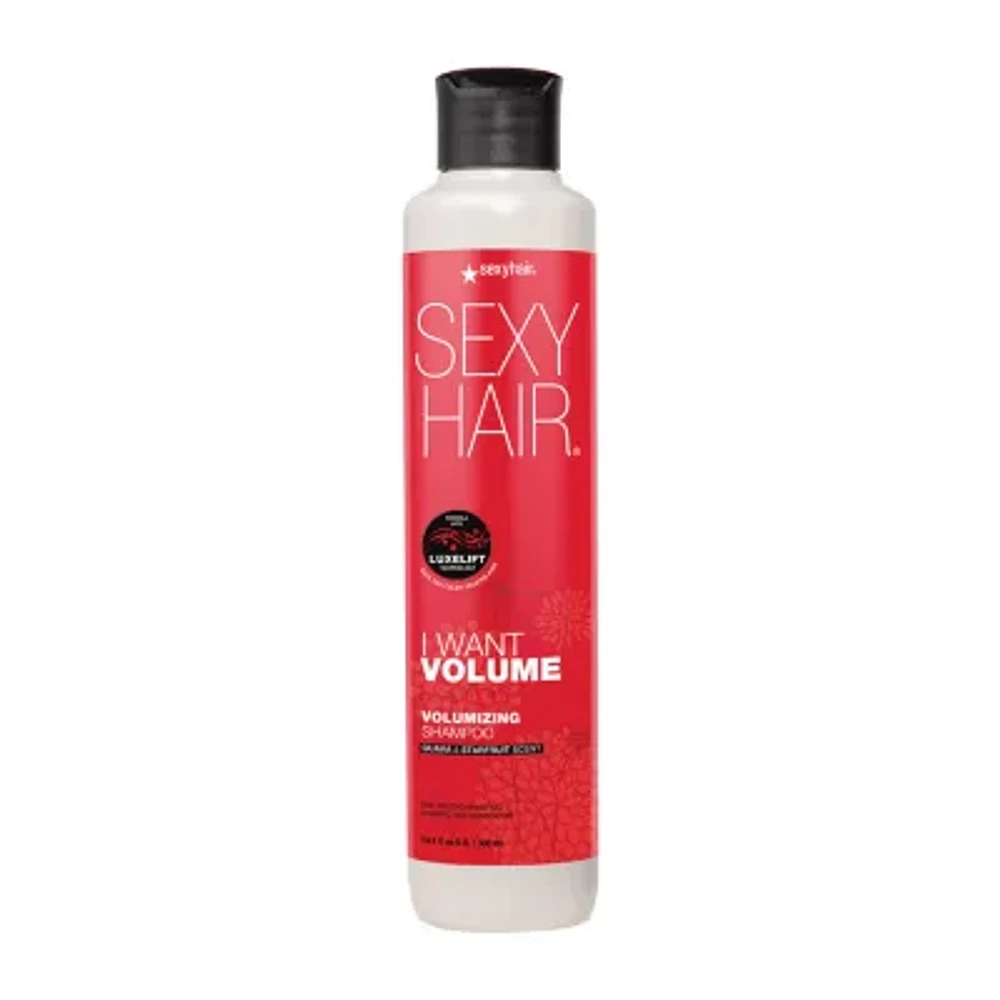 Sexy Hair I Want Volume Shampoo 10 oz.