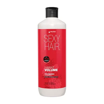 Sexy Hair I Want Volume Shampoo 33 oz.