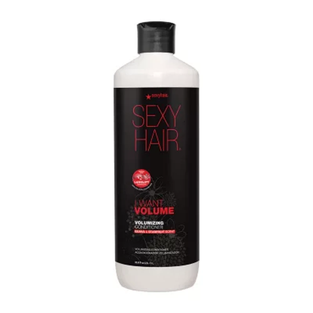 Sexy Hair I Want Volume Conditioner 33 oz.
