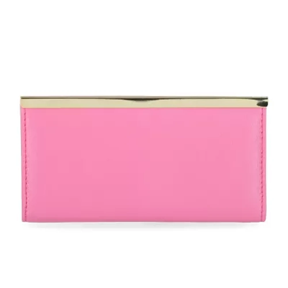 Mundi Slim Clutch Womens RFID Blocking Fold Wallet