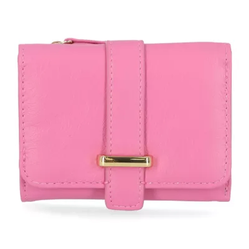 Mundi Anna Indexer Womens RFID Blocking Trifold Wallet