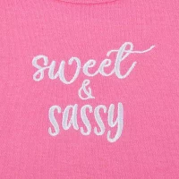 Baby Essentials Girls 3-pc. Short Set