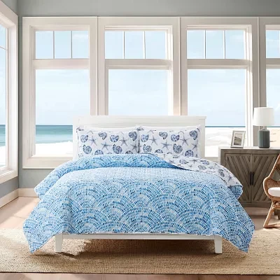 Avanti Vera Cruz Reversible Quilt Set