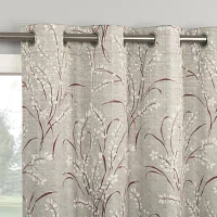 Sun Zero Atmosphere Darley Grommet Top 100% Blackout Single Curtain Panels