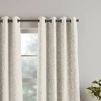 Martha Stewart Acadia Grommet Top Blackout Single Curtain Panels
