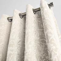 Martha Stewart Acadia Grommet Top Blackout Single Curtain Panels