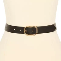 Liz Claiborne 30mm Reversible Geo Flip Womens Belt