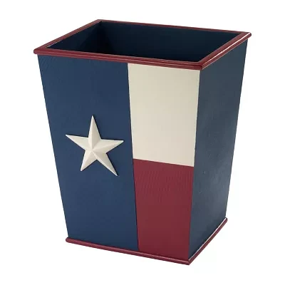 Avanti Texas Flag Trash Cans