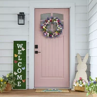 Linden Street 48in Welcome Easter Porch Sign