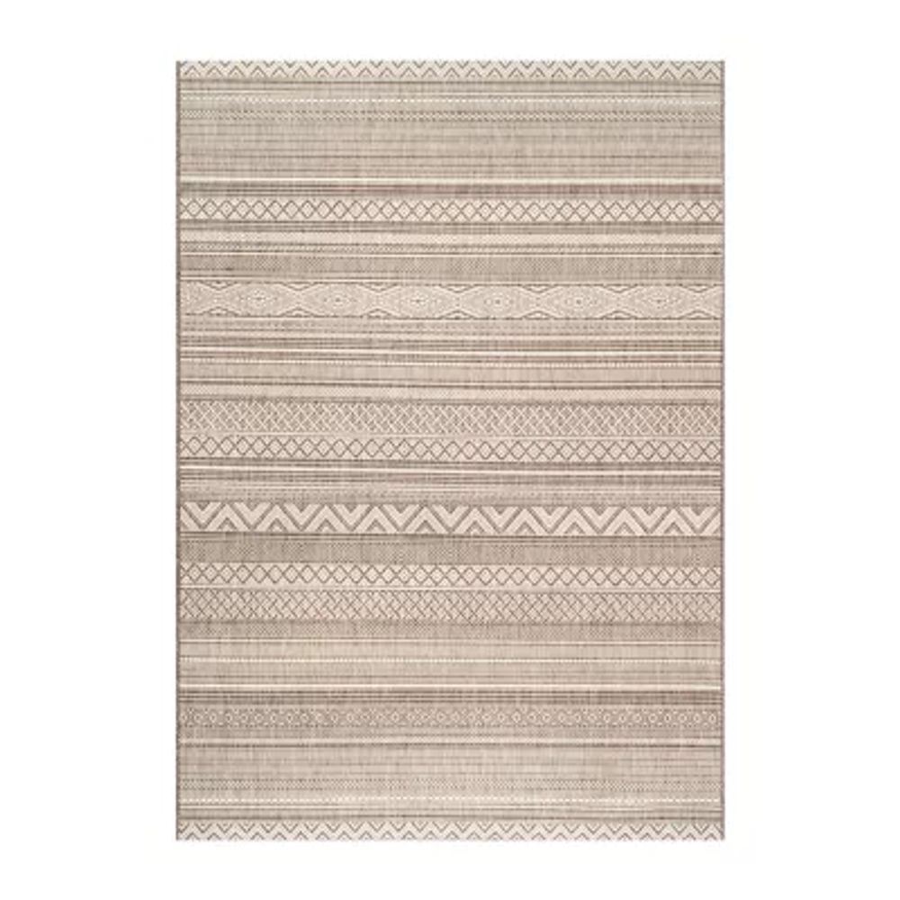 nuLoom Erlinda Tribal Outdoor Rectangular Rug