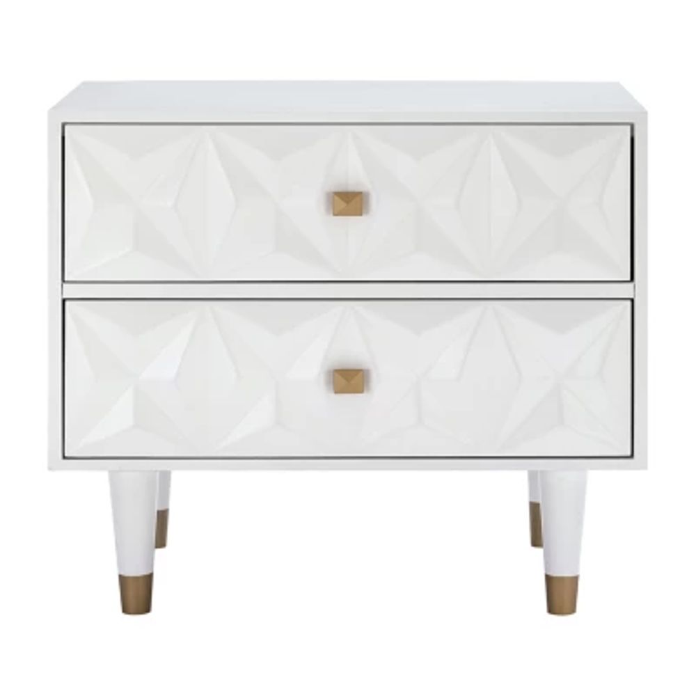 Imperial Bedroom Collection 2-Drawer Nightstand