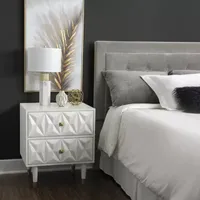 Imperial Bedroom Collection 2-Drawer Nightstand