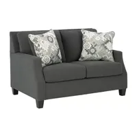 Signature Design by Ashley® Bayonne Living Room Collection Track-Arm Upholstered Loveseat