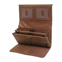 Mundi File Master Womens Expandable RFID Blocking Accordian Wallet