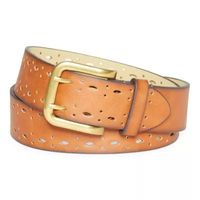 a.n.a Double Prong Edge Perforated Womens Belt