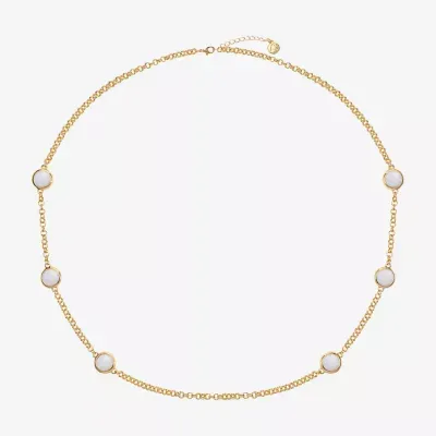 Liz Claiborne 34 Inch Cable Round Strand Necklace