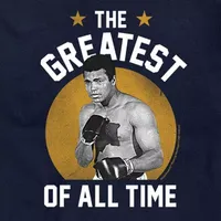 Muhammad Ali Mens Crew Neck Short Sleeve Classic Fit Graphic T-Shirt