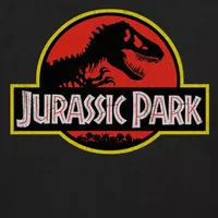 Jurassic Park Mens Crew Neck Short Sleeve Regular Fit World Graphic T-Shirt