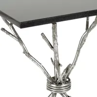 Alexa Marble Top Accent Table