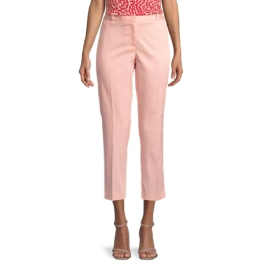 Liz Claiborne-Tall Emma Womens Mid Rise Slim Fit Ankle Pant