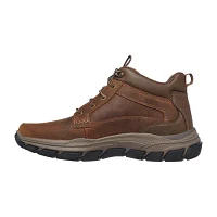 Skechers Mens Respect Boswell Flat Heel Hiking Boots