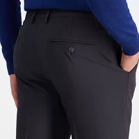 Haggar Smart Wash With Repreve Mens Slim Fit Flat Front Pant