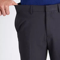 Haggar Smart Wash With Repreve Mens Slim Fit Flat Front Pant