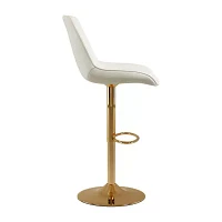 2-pc. Upholstered Swivel Bar Stool