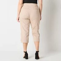 Liz Claiborne Mid Rise Plus Capris