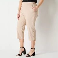 Liz Claiborne Mid Rise Plus Capris