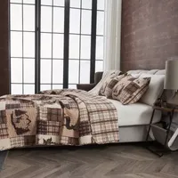 Linery Lodge Mosaic Reversible Quilt Set