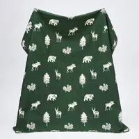 Linery Deers Trees Reversible Quilt Set