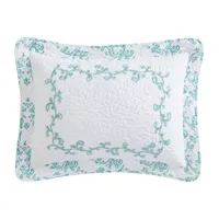 Beatrice Home Fashions Mafalda Embroidered Pillow Sham