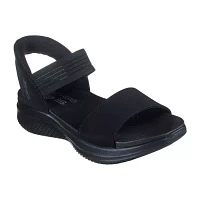 Skechers Hands Free Slip-Ins Womens Ultra Flex 3.0 Summerville Strap Sandals