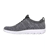 Skechers Womens Go Walk Travel Radiant Moon Slip-On Walking Shoes