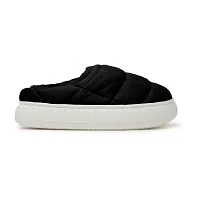 Dearfoams Shea Puff Womens Slip-On Slippers