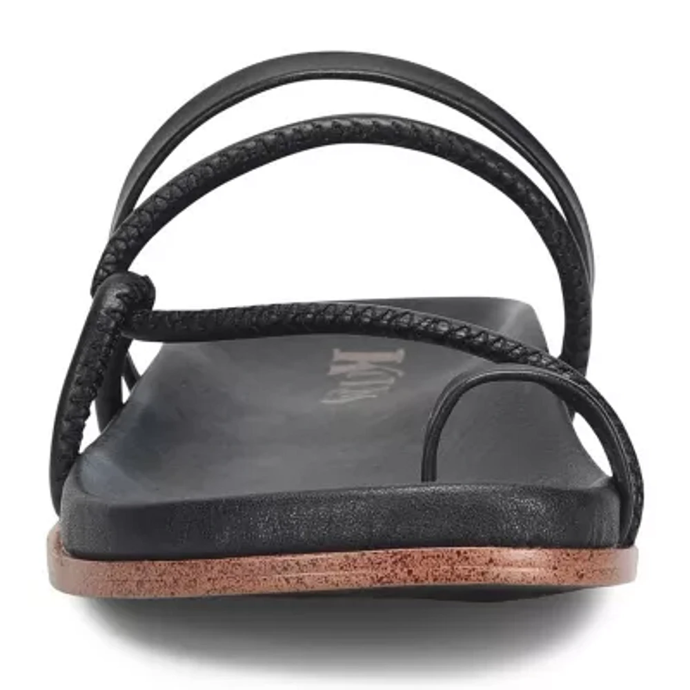 Korks Audra Womens Toe Ring Strap Footbed Sandals