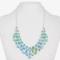 Monet Jewelry Glass 18 Inch Rolo Statement Necklace