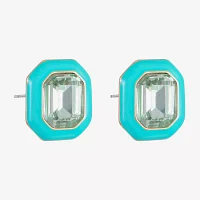 Monet Jewelry Glass 12mm Stud Earrings