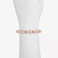 Monet Jewelry Simulated Pearl Round Stretch Bracelet