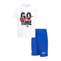 Nike 3BRAND by Russell Wilson Little Boys 2-pc. Short Set