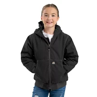 Berne Little & Big Unisex Hooded Heavyweight Quilted Jacket