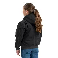 Berne Little & Big Unisex Hooded Heavyweight Quilted Jacket