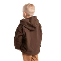 Berne Toddler Boys Hooded Midweight Quilted Jacket