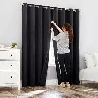 Sun Zero Lights Out Blackout Clips 2-pc. Curtain Holdback